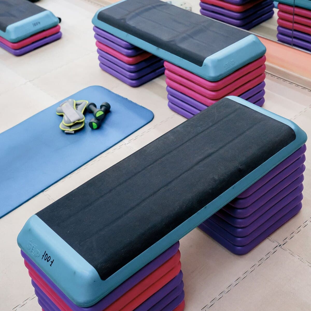 Aerobic Step Platform Set