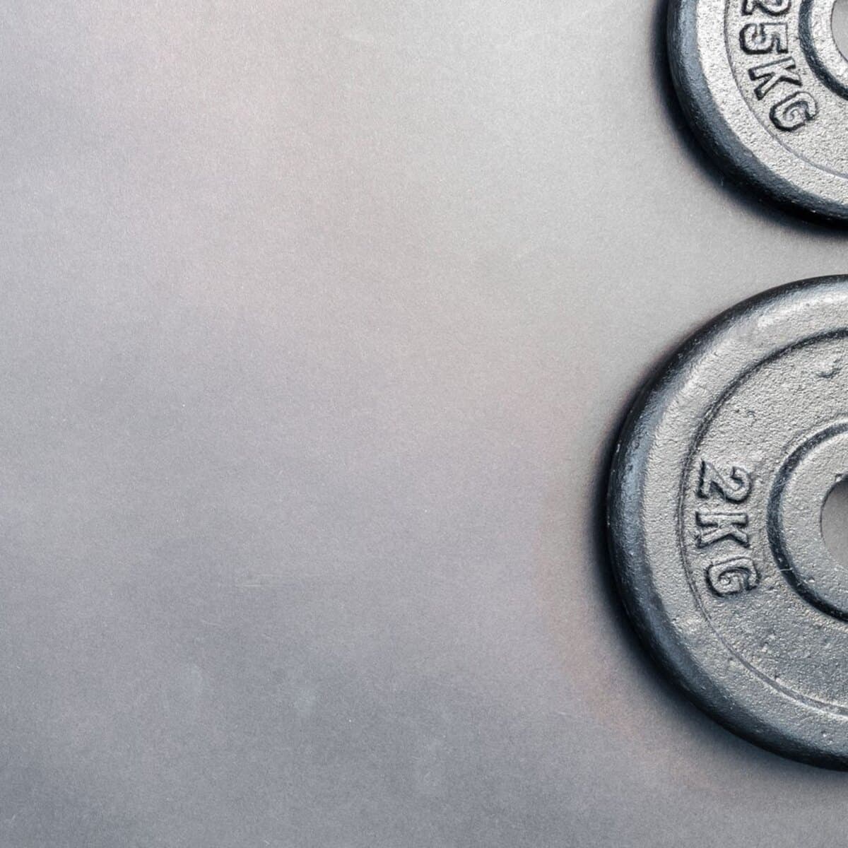 Cast Iron Weight Plate Set